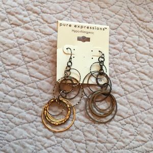 Pure expressions Earrings.  NWOT